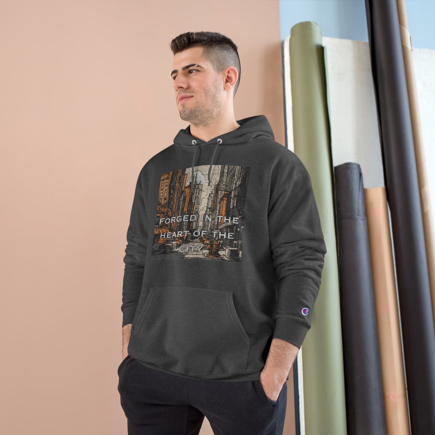 City Forged - Champion Hoodie