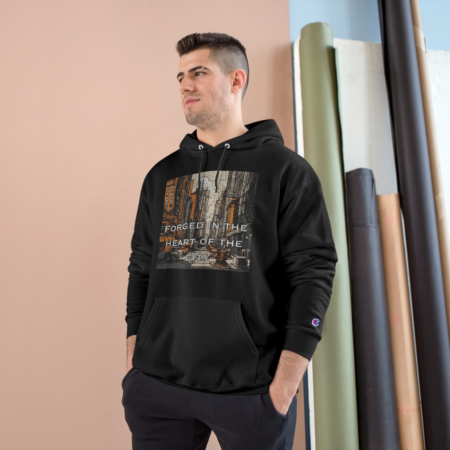 City Forged - Champion Hoodie