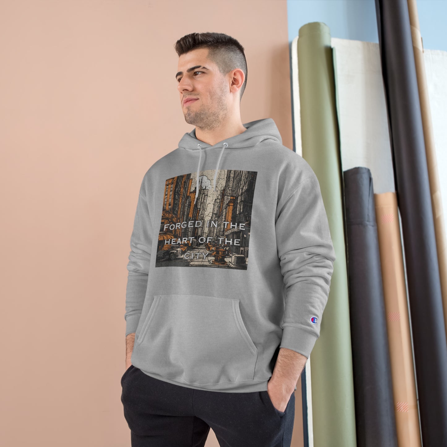 City Forged - Champion Hoodie